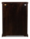 Austrian Hall Cabinet  Walnut, by Sarreid, 7" length x 2'2" width x 2'11" height thumbnail 3