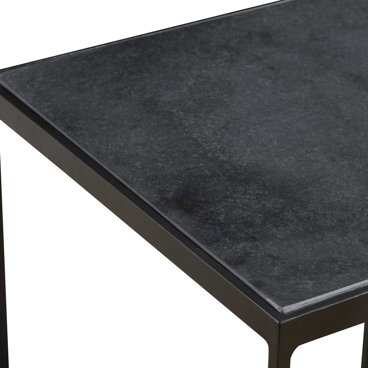 Sherwood Square Marble Accent Table, Side & End Table by Uttermost, 13" width x 25" height x 13" depth View 5