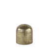 Quonset Short Brass Finished Aluminum Metal Ornament, Decorative Object by Mercana, 6.5" length x 6.5" width x 7" height thumbnail 1