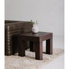 Evander Side Table Rustic Brown, Side & End Table by Moe's Home, 22" width x 20" height x 22" depth thumbnail 5