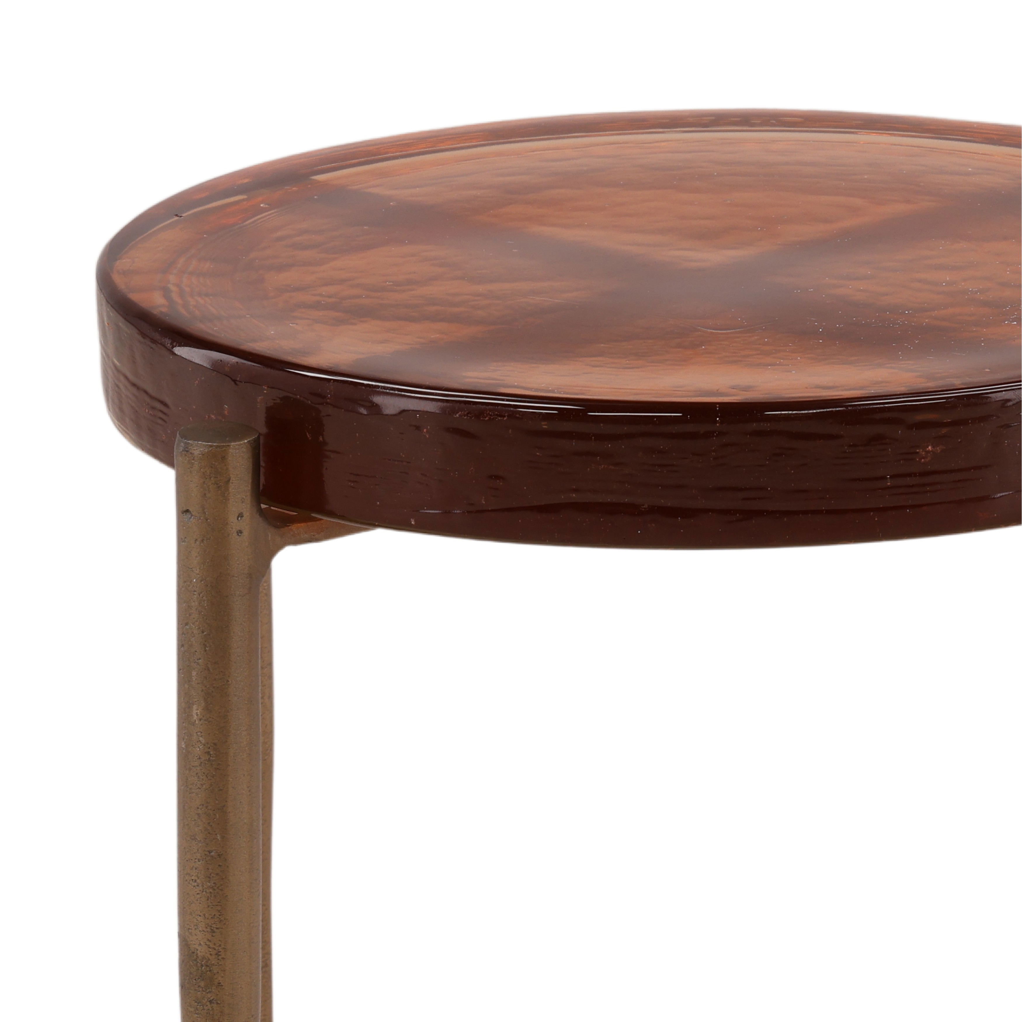 Jovanna Side Table Rust large image 
