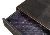 Gideon Shagreen Sq.Coffee Table Ant.Grey, by Sarreid, 4' length x 4' width x 1'5" height thumbnail 6
