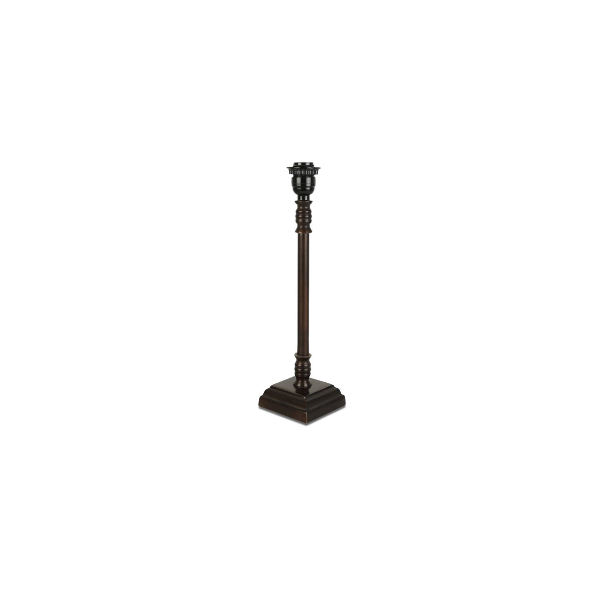 Mayfair Table Lamp Brown, by Moe's Home, 13.75" width x 20" height x 13.75" depth View 2