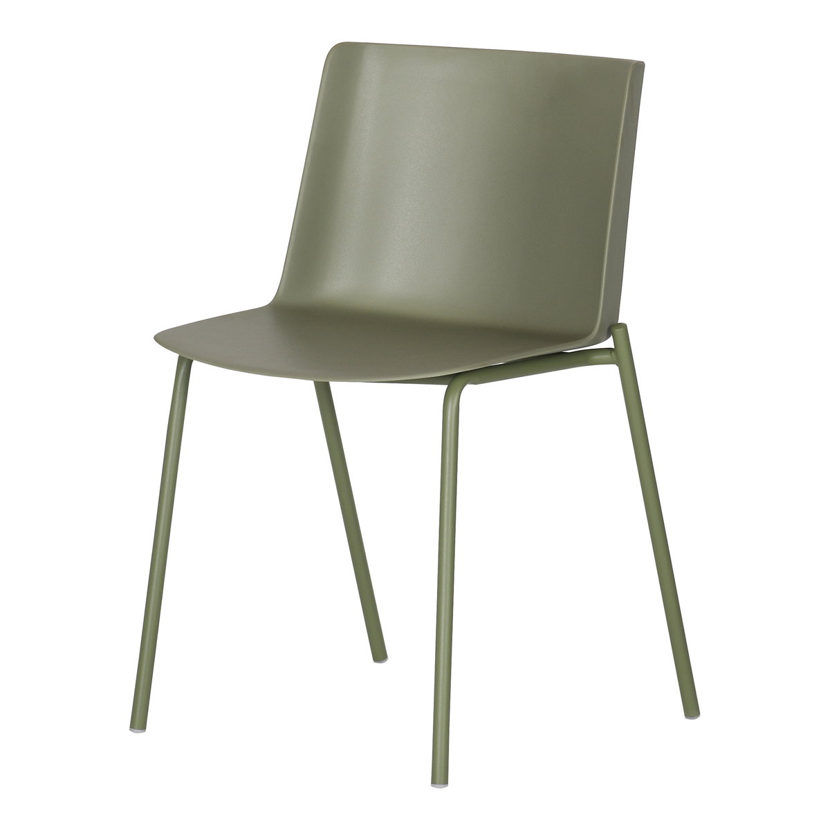 Silla Outdoor Dining Chair Sage Green - Set Of Two, Outdoor Chair by Moe's Home, 1'6.5" width x 2'7" height x 1'8.5" depth View 8
