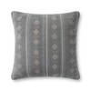 Amber Lewis x Loloi No Name Pillow, Decorative Pillow, 22" length x 22" width thumbnail 1