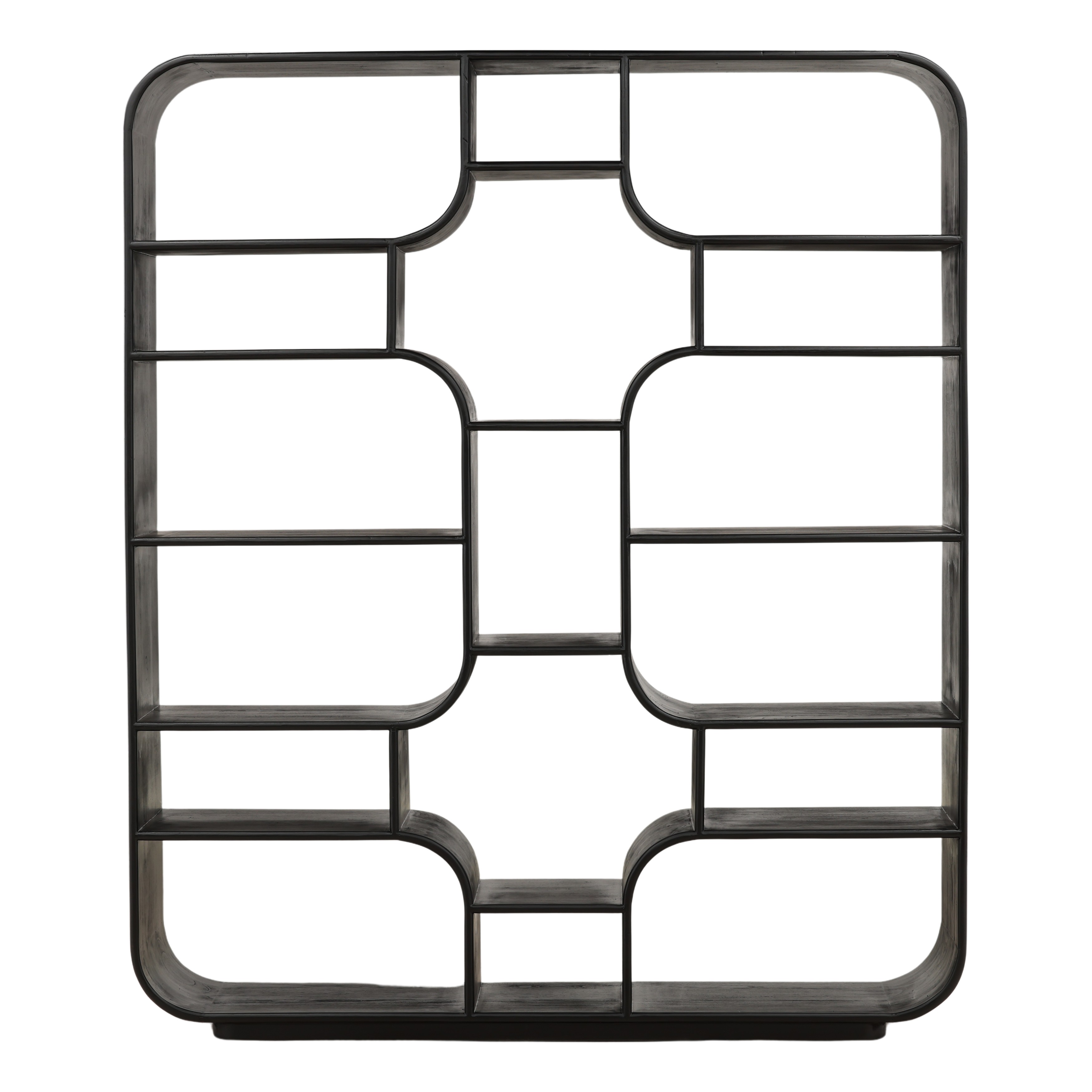 Gaetan Bookcase Black large image 