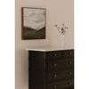 Eleanor 5 Drawer Chest Black, Dresser by Moe's Home, 40" width x 39.5" height x 20" depth thumbnail 13