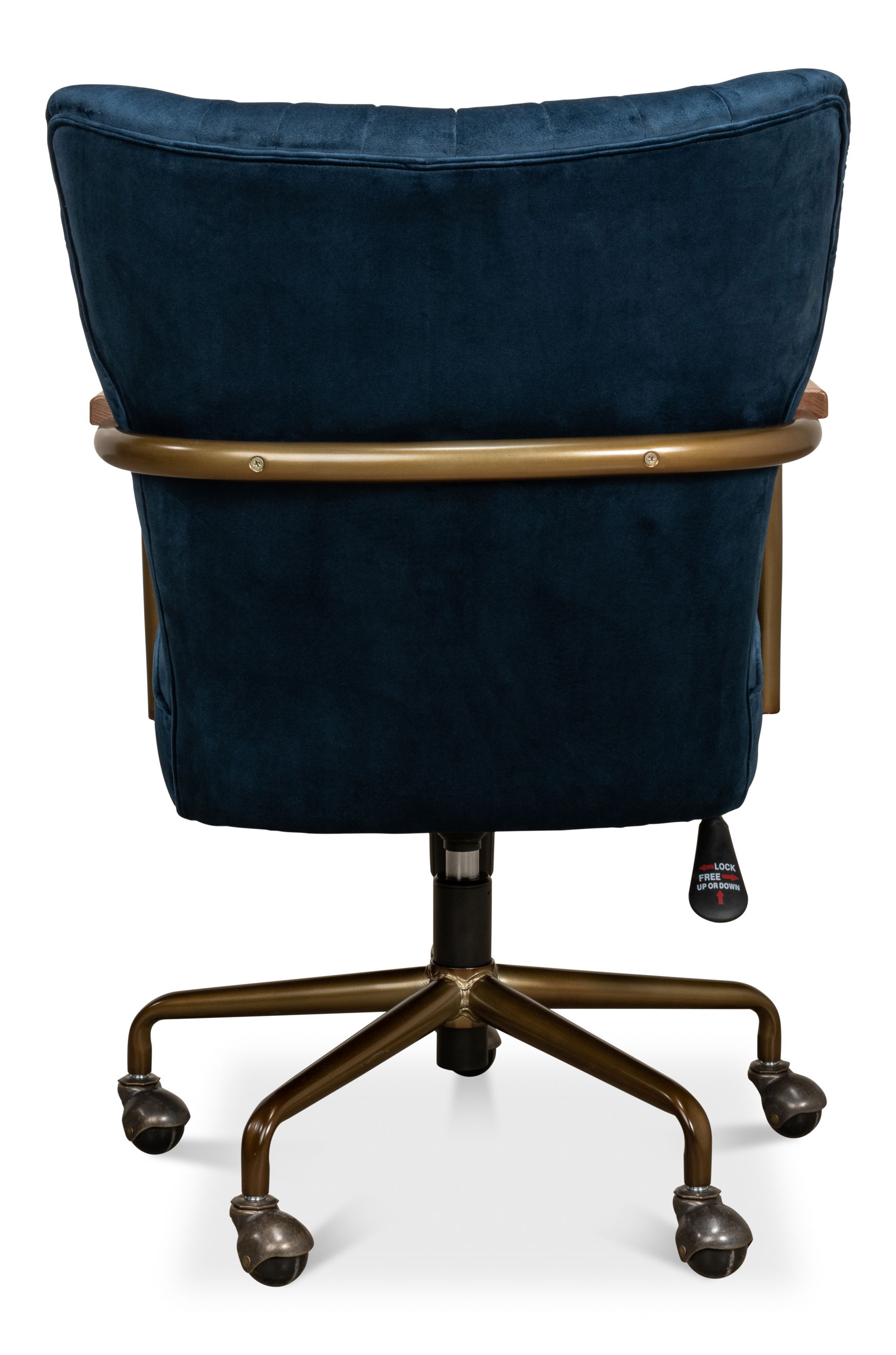 Brooks Swivel Chair, Accent Chair by Sarreid, 25" length x 28" width x 38" height View 10
