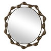 Remolino Round Bronze Mirror, by Uttermost, 36" width x 36" height x 2.5" depth thumbnail 4