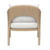 Kavali Outdoor Wicker Lounge Chair, Outdoor Chair by Uttermost, 2'4.5" width x 2'10.7" height x 2'6" depth thumbnail 7