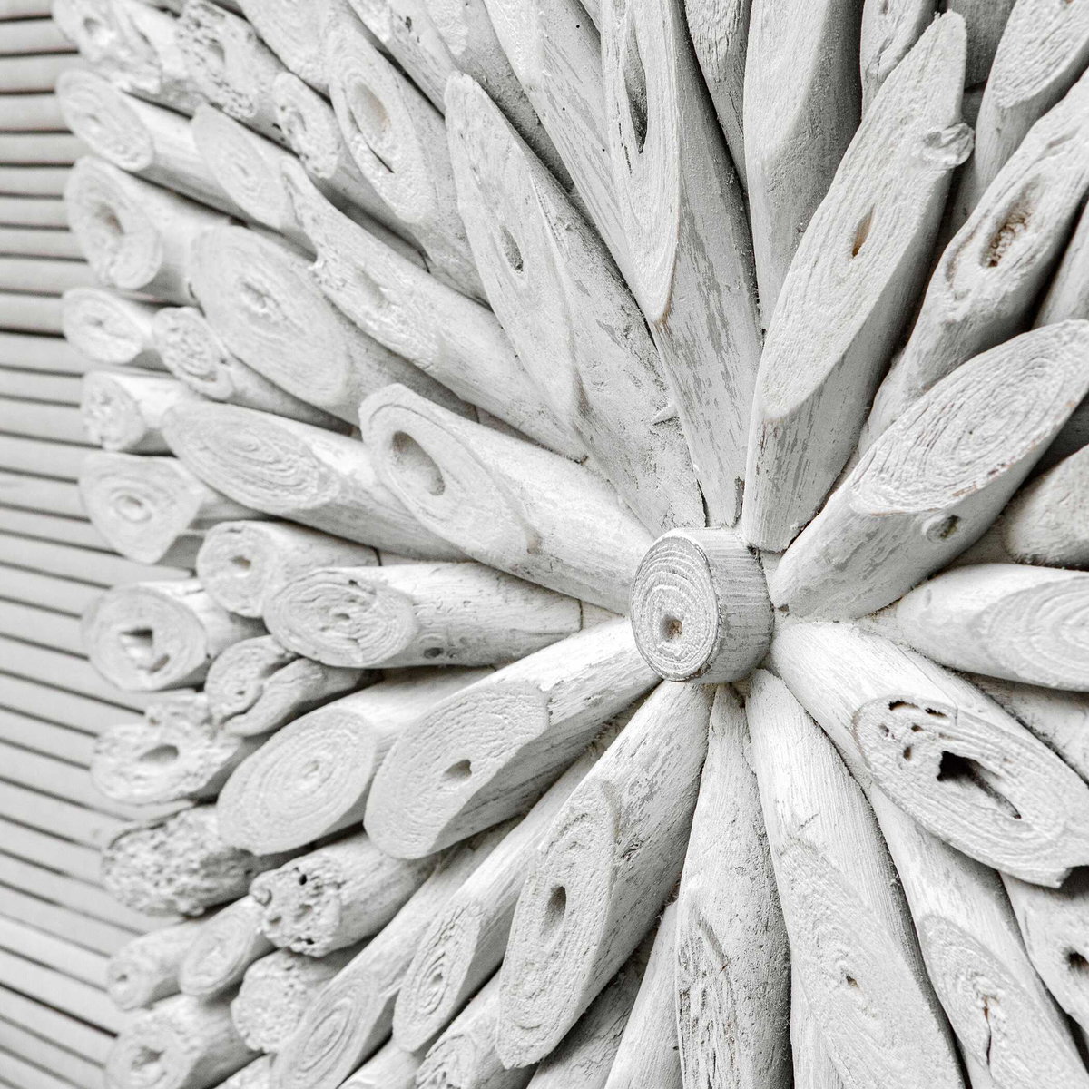 Bahama Wood Whitewashed Wall Decor, Sculptural Wall Art by Uttermost, 39.37" width x 29.5" height x 1.4" depth View 6
