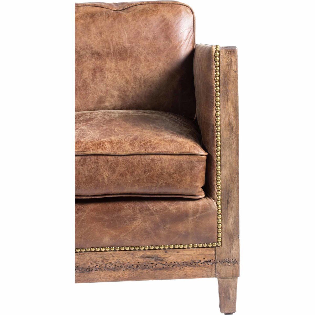 Darlington Sofa Light Brown, Sofas & Sectional by Moe's Home, 72" width x 31.5" height x 31" depth View 4