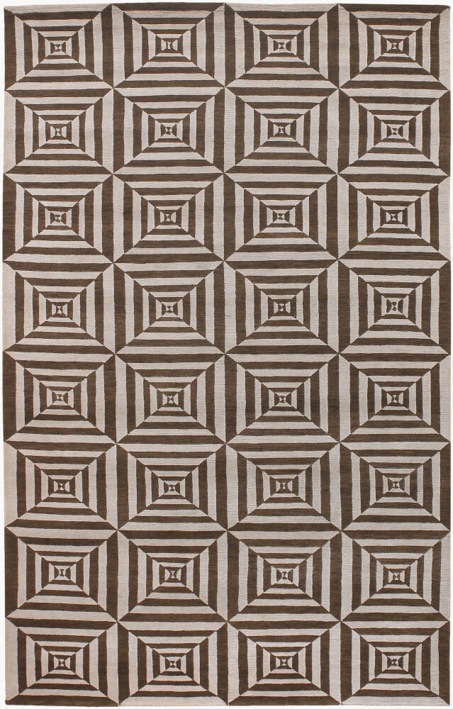 Lhotse Handmade Rug, by Surya, 8' length x 5' width