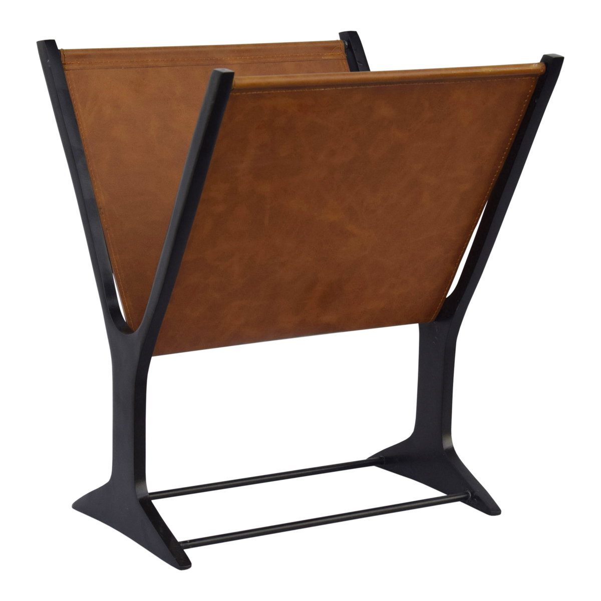 Ziff Magazine Holder Light Brown, Figurines & Statue by Moe's Home, 15.7" width x 18" height x 14" depth View 2