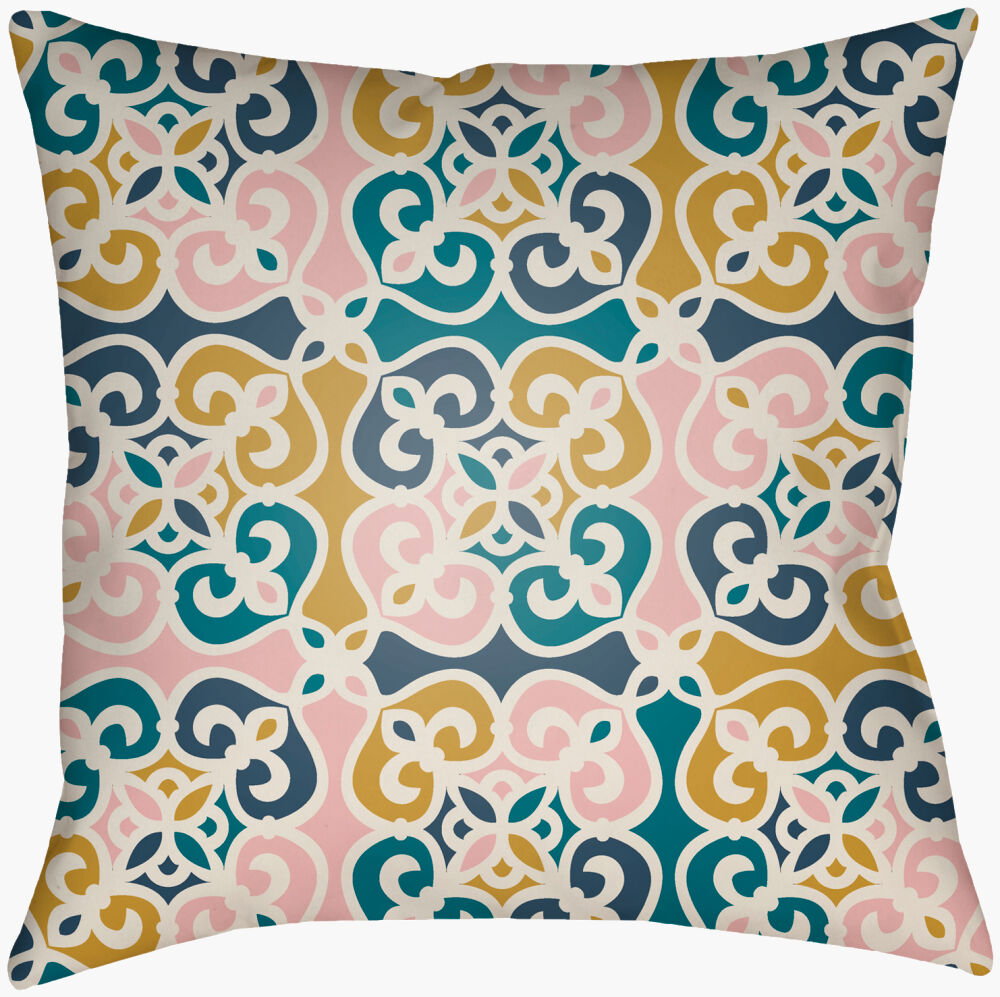 Lolita Accent Pillow, Decorative Pillow by Surya, 16" length x 16" width