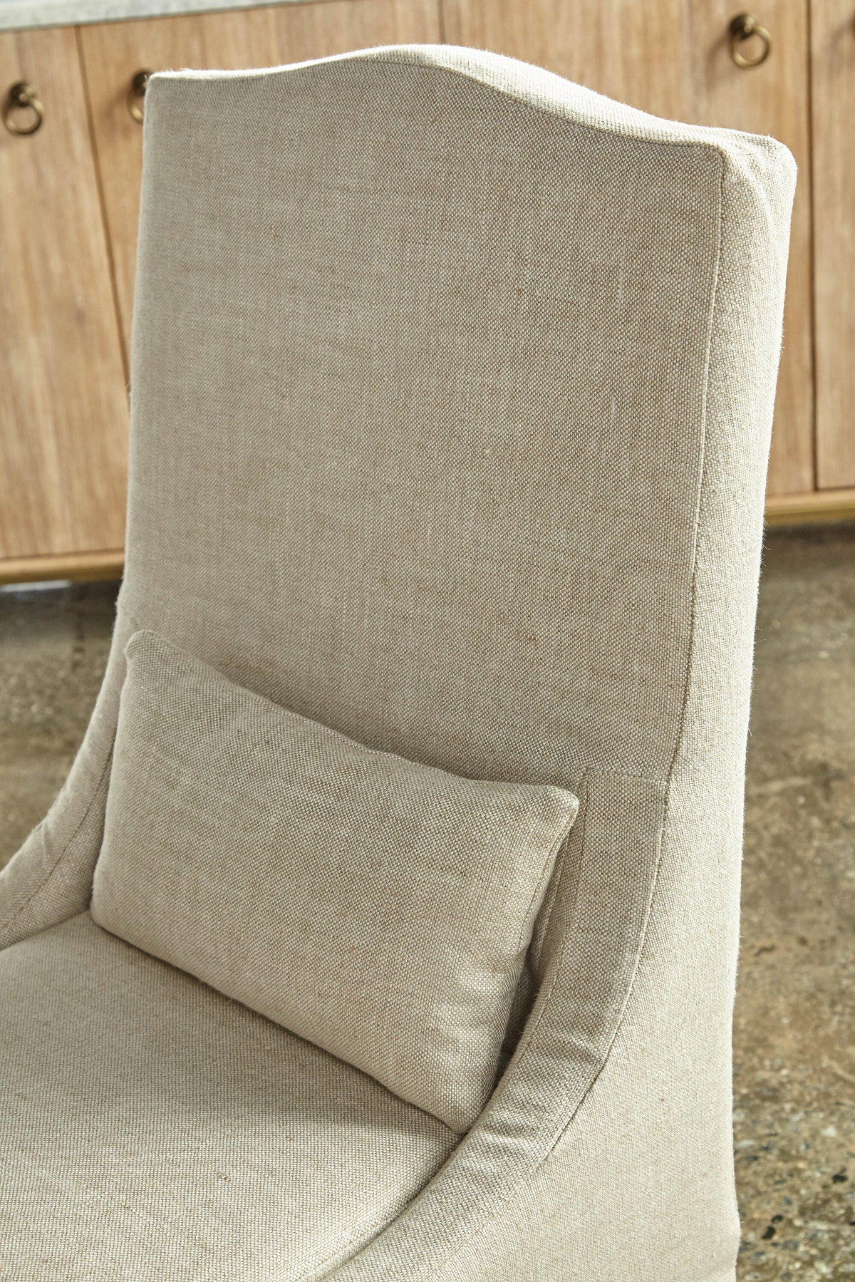 Colette Slipcover Dining Chair, Set of 2, by Essentials for Living, 23" width x 41" height x 27" depth View 7
