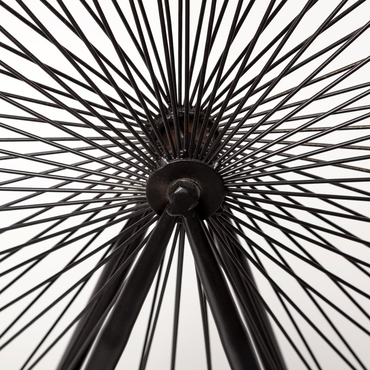 London Eye 3L x 25W Black Metal London Eye Replica, Decorative Object by Mercana, 3" length x 25" width x 26.97" height View 8