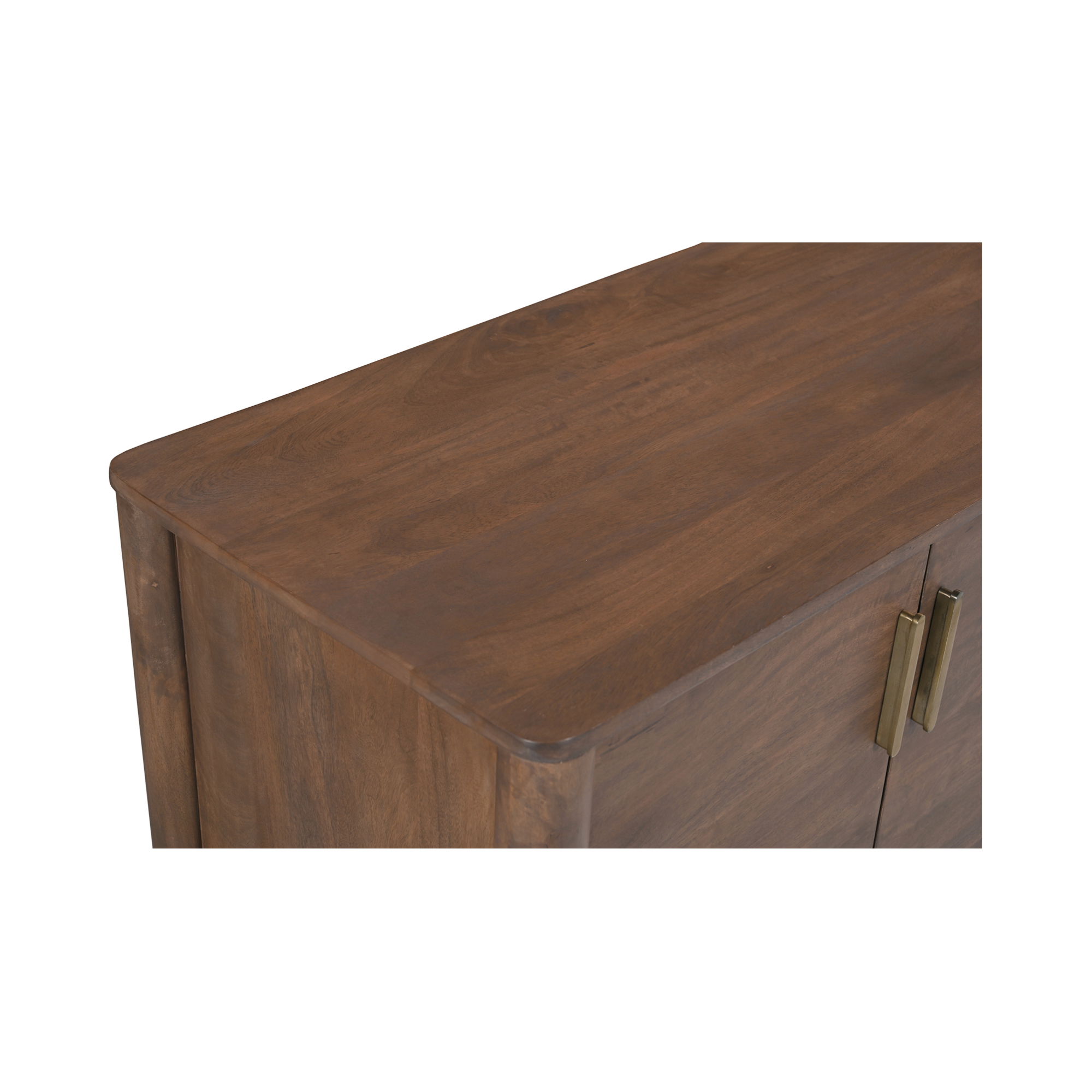 Wiley 4 Door Sideboard Vintage Brown large image 