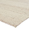 Jaipur Living Klarna LEO04 Handmade Stripes Beige and Cream Area Rug (8'x10') thumbnail 3