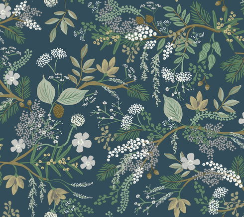 Juniper Forest Green Peel & Stick Wallpaper