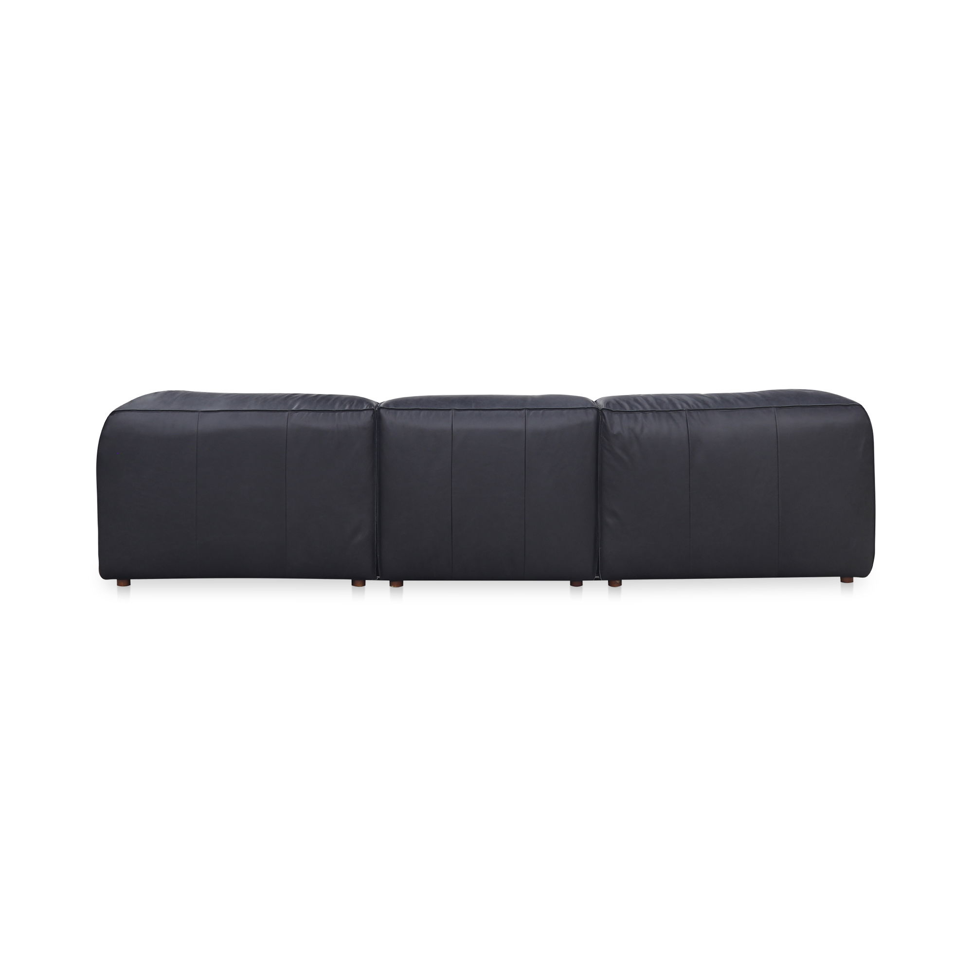 Form Dream Modular Sectional Vantage Black Leather large image 