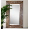 Langford Large Wood Mirror, by Uttermost, 50.5" width x 80.5" height x 2" depth thumbnail 2