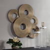 Ahmet Gold Rings Wall Decor thumbnail 3