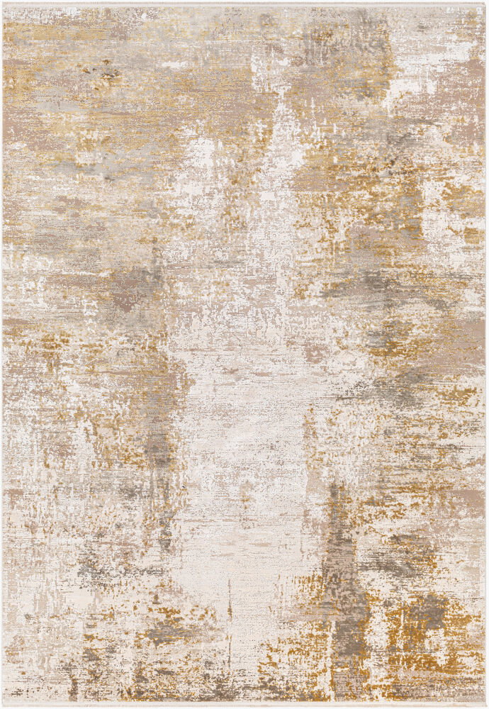 Solar Machine Woven Rug, by Surya, 11'1.86" length x 7'10.49" width