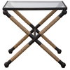 Braddock Coastal Accent Table, Side & End Table by Uttermost, 16.5" width x 22" height x 22" depth thumbnail 1