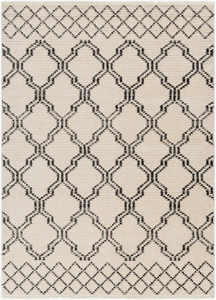 Calico Machine Woven Rug, by Surya, 1'5.32" length x 1'5.32" width