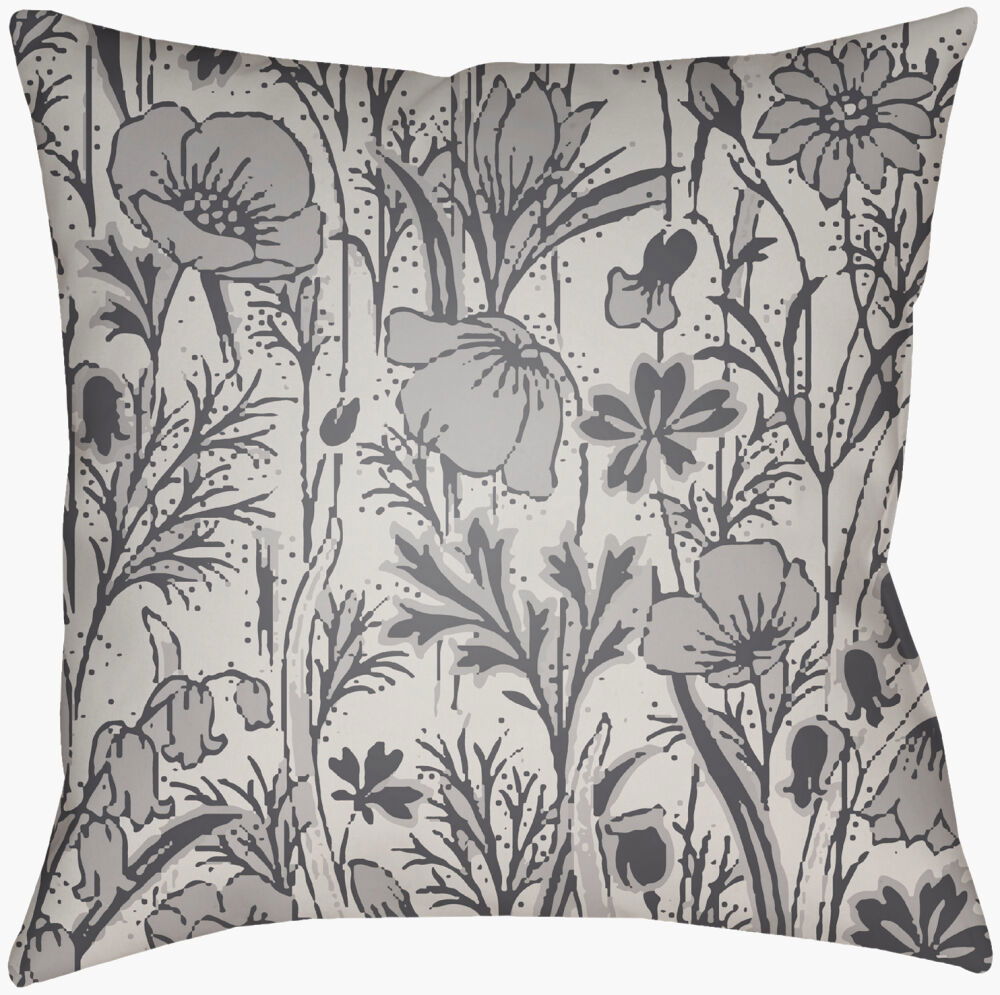 Chinoiserie Floral Accent Pillow large image 