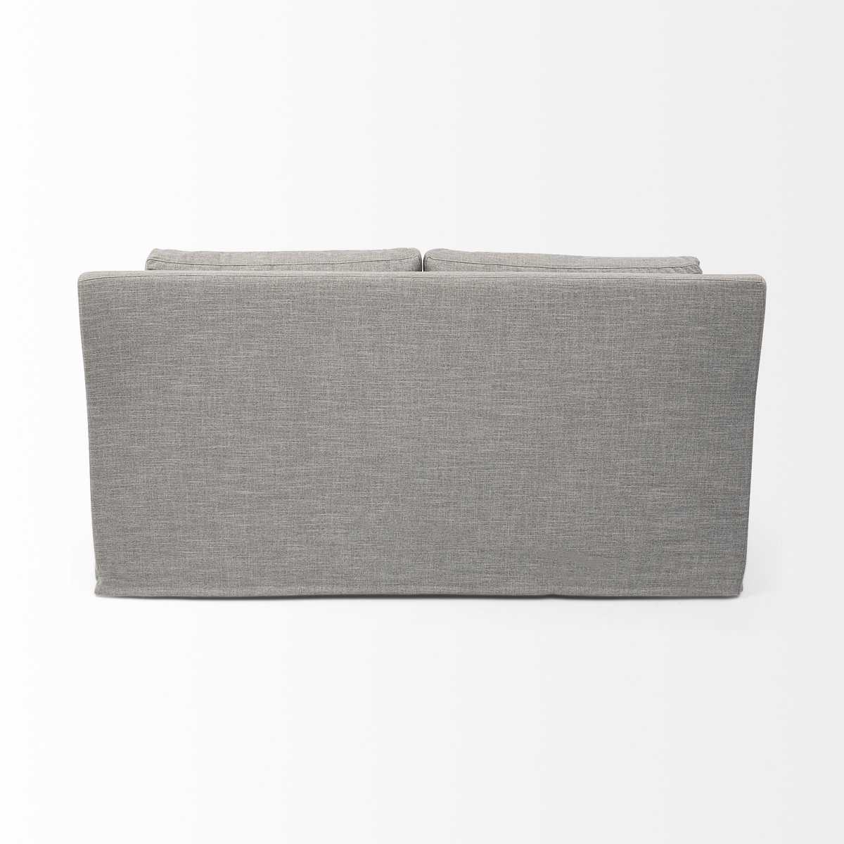 Denly I 69 X 38.25 X 34.5 Flint Gray Slipcover Two Seater Sofa, Sofas & Sectional by Mercana, 69" length x 38.25" width x 34.84" height View 6