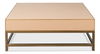 Gideon Shagreen Sq.Coffee Table Mushroom thumbnail 2