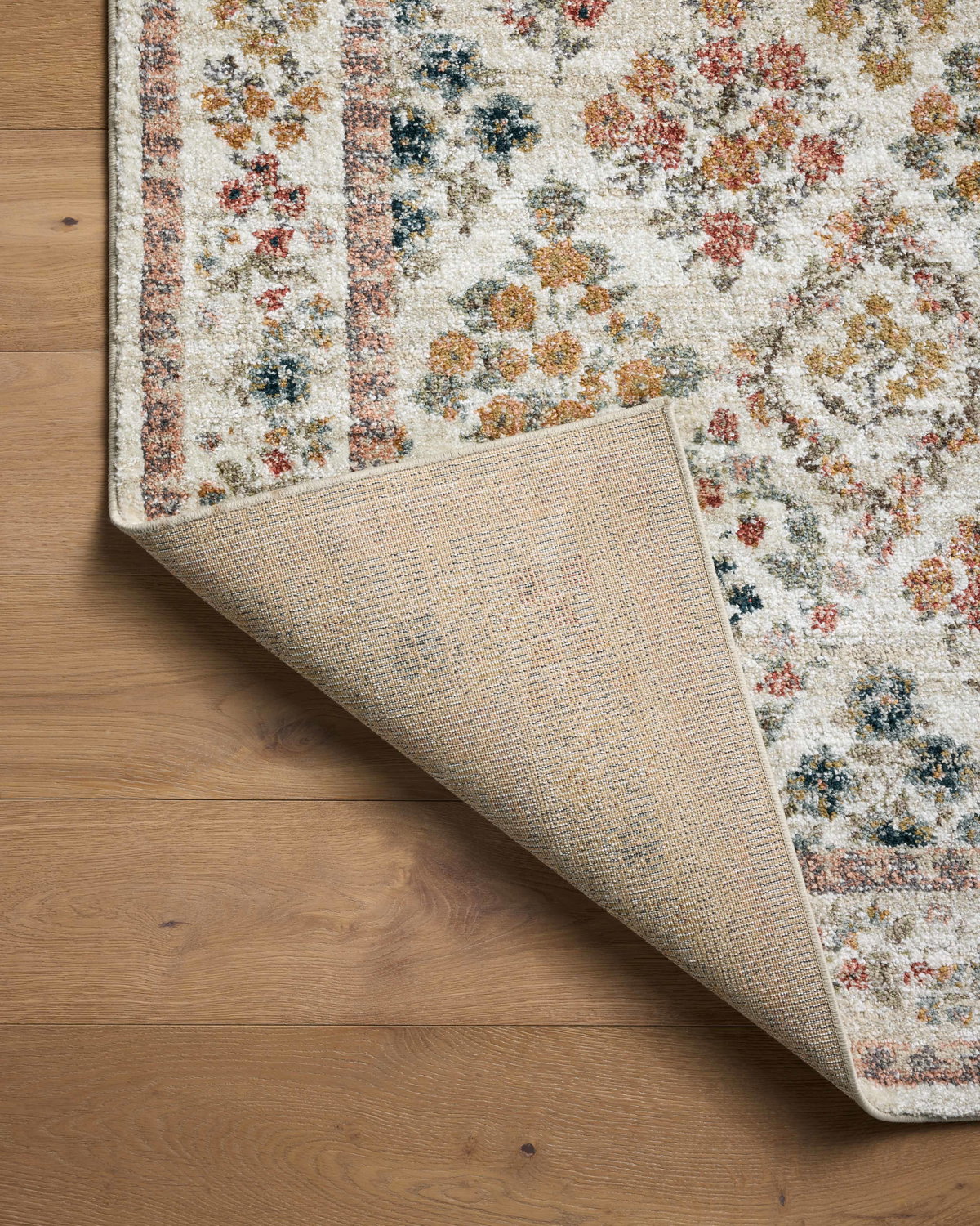 Rifle Paper Co. x Loloi Laurel Rug, 3'11" length x 5'7" width View 6