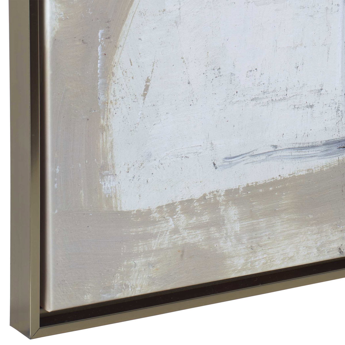 Neutral Nirvana Abstract Canvas Art, by Uttermost, 49.5" width x 49.5" height x 2" depth View 6