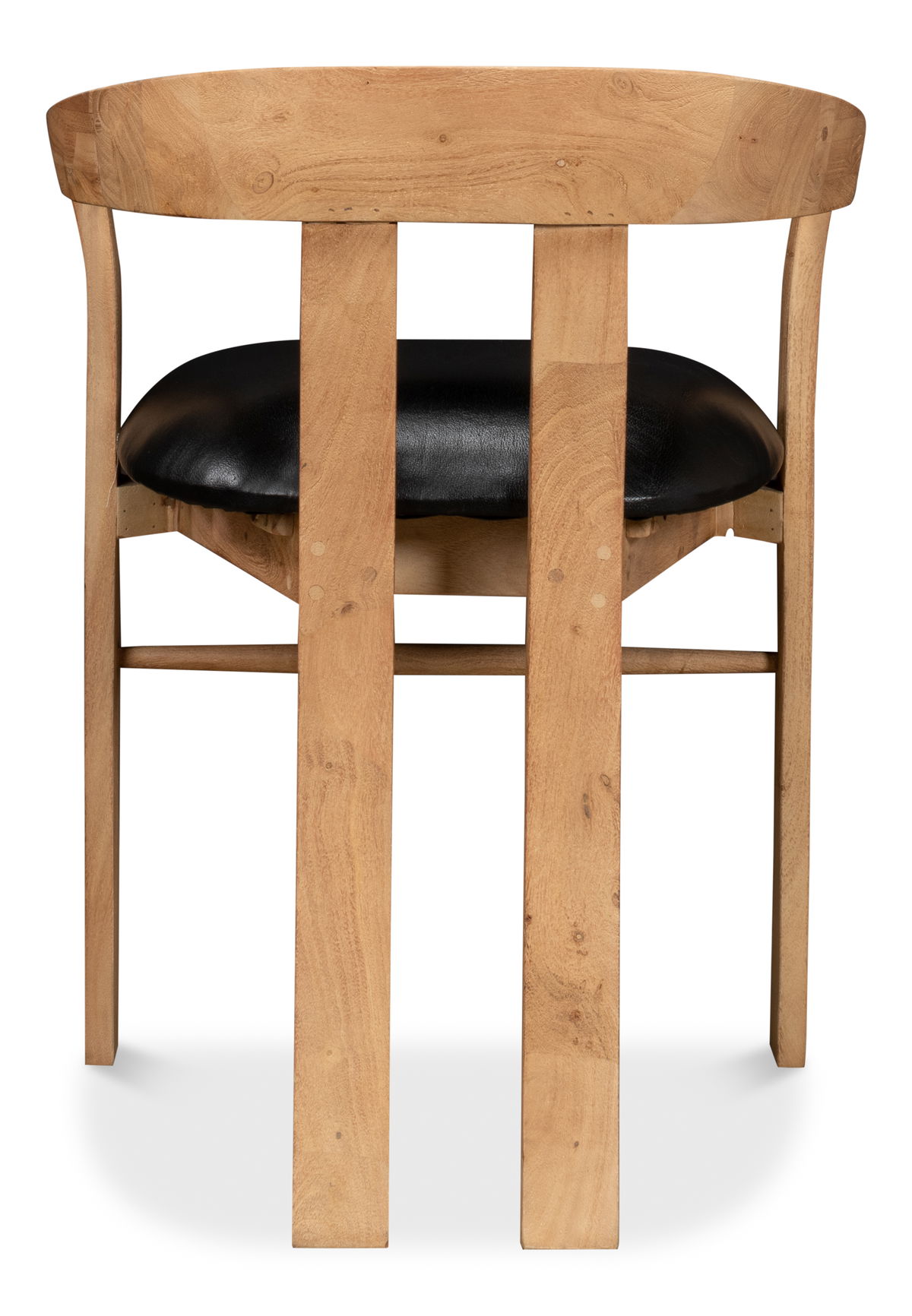 Rift Dining Chair, by Sarreid, 1'7" length x 1'11" width x 2'5" height View 10