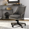 Aidrian Charcoal Desk Chair thumbnail 3