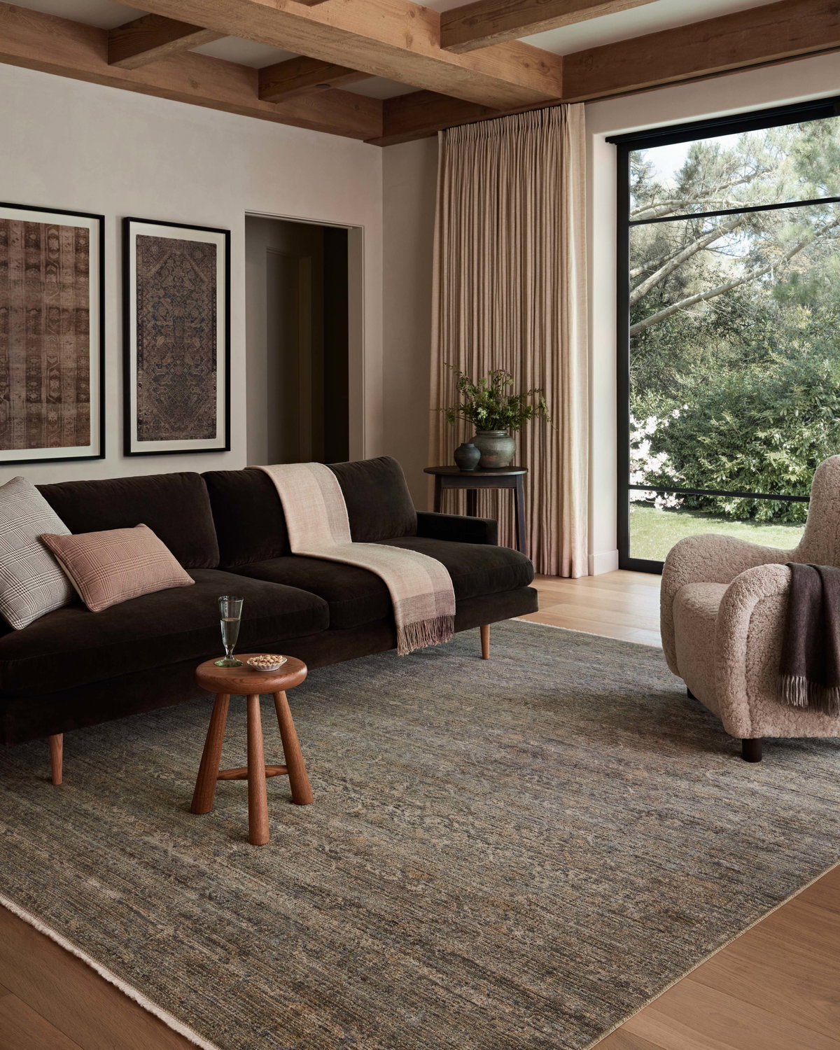 Amber Lewis x Loloi Molly Rug, 2'3" length x 3'10" width View 3