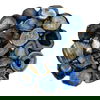 Azul Agate Accent Table Blue thumbnail 3