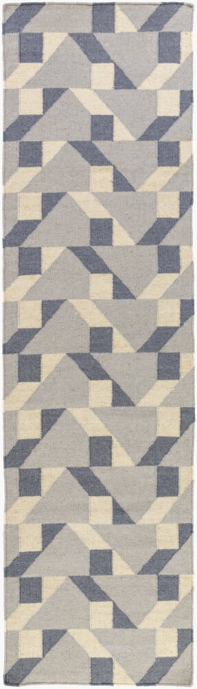 Rivington Handmade Rug, by Surya, 8' length x 2'6" width