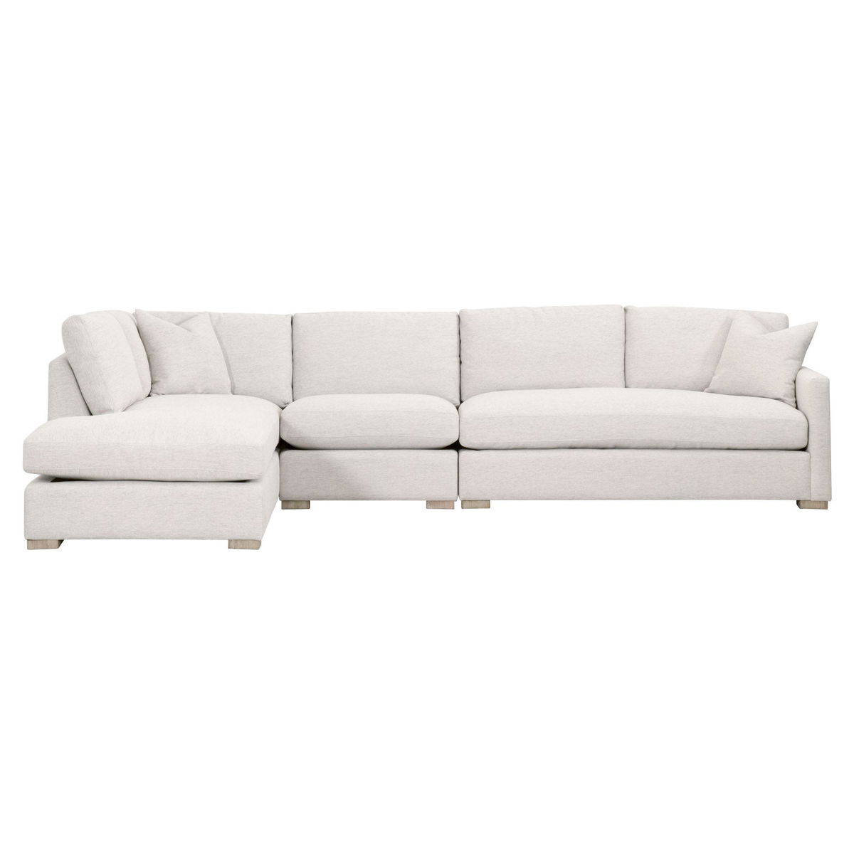 Clara Modular Left-Facing Chaise, Seating by Essentials for Living, 37.5" width x 34" height x 79.75" depth View 8