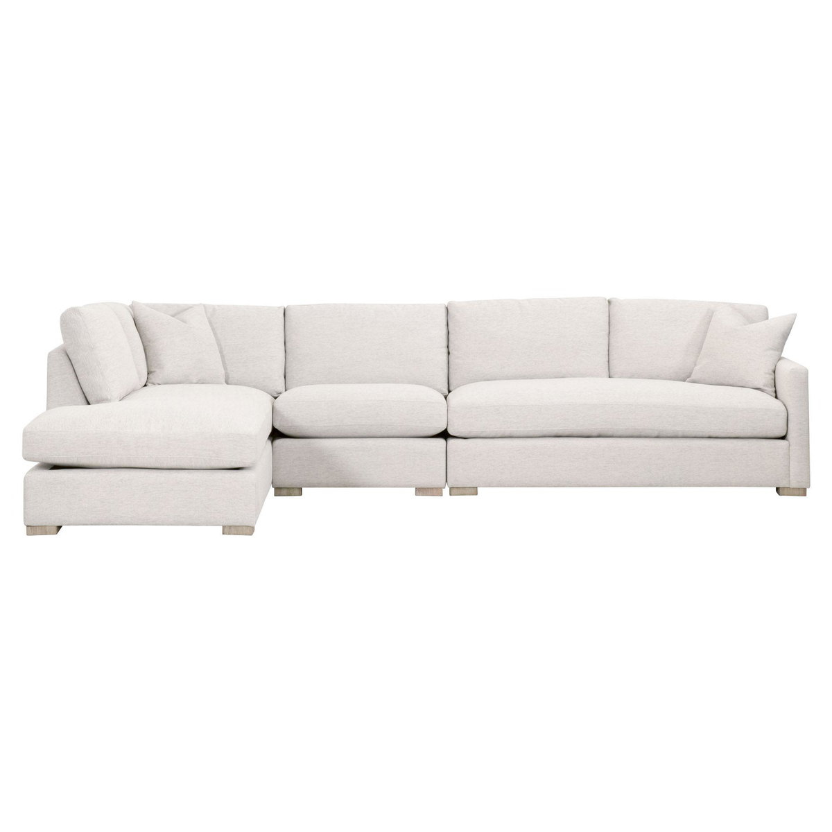 Clara Modular Left-Facing Chaise, Seating by Essentials for Living, 37.5" width x 34" height x 79.75" depth View 8