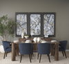 Tammar 84'L x 45.5'W Rectangular Dining Table | Modern | Med Brown Wood | Seats 8, by Mercana, 84" length x 45.5" width x 30" height thumbnail 2