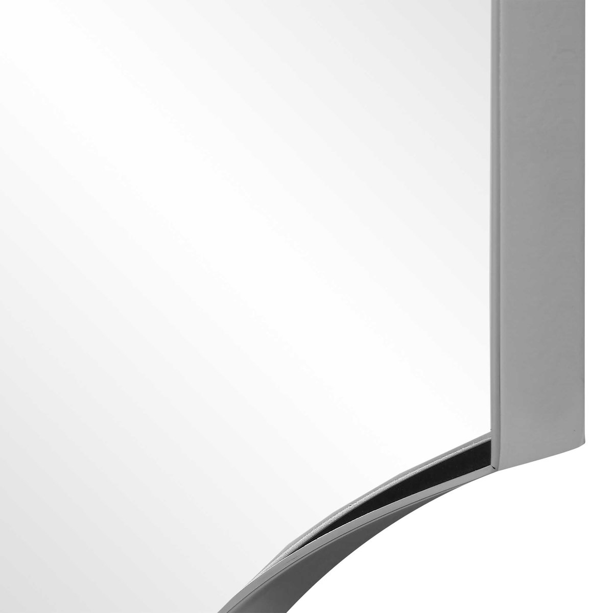 Lennox Nickel Tall Mirror, by Uttermost, 24" width x 72" height x 1.12" depth View 6