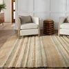 Hand Knotted Jute/Wool Area Rug in Brown thumbnail 6