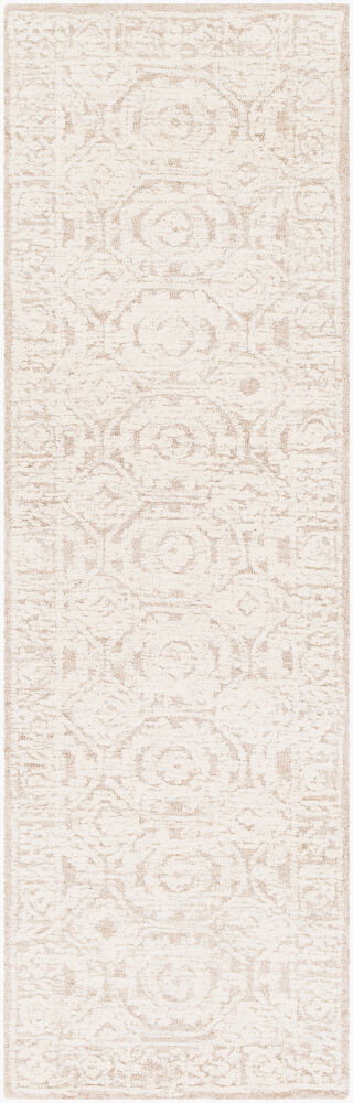 Louvre Handmade Rug, by Surya, 8' length x 2'6" width