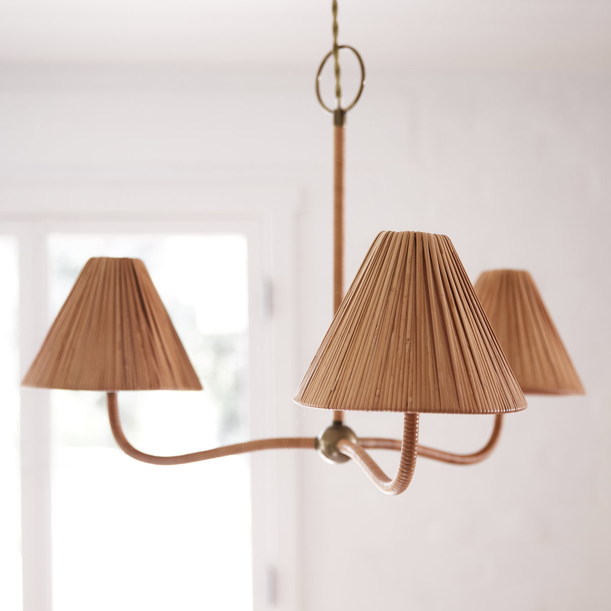 Delphine Chandelier, by Woven, 18.5" height x 30" diameter View 4