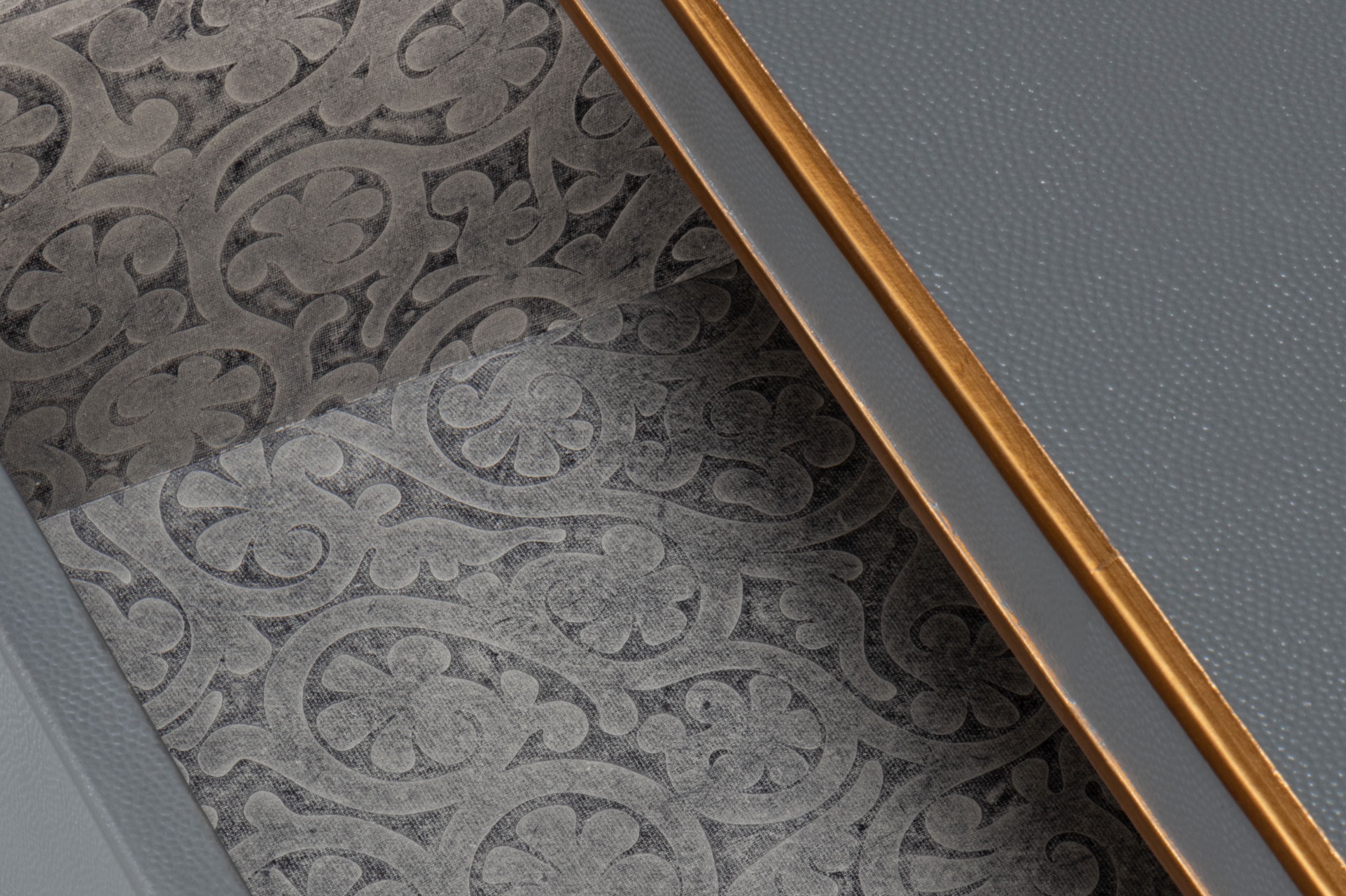 Gabriella Night Stand, Quiet Shade, Nightstand by Sarreid, 30" length x 18" width x 30" height View 5