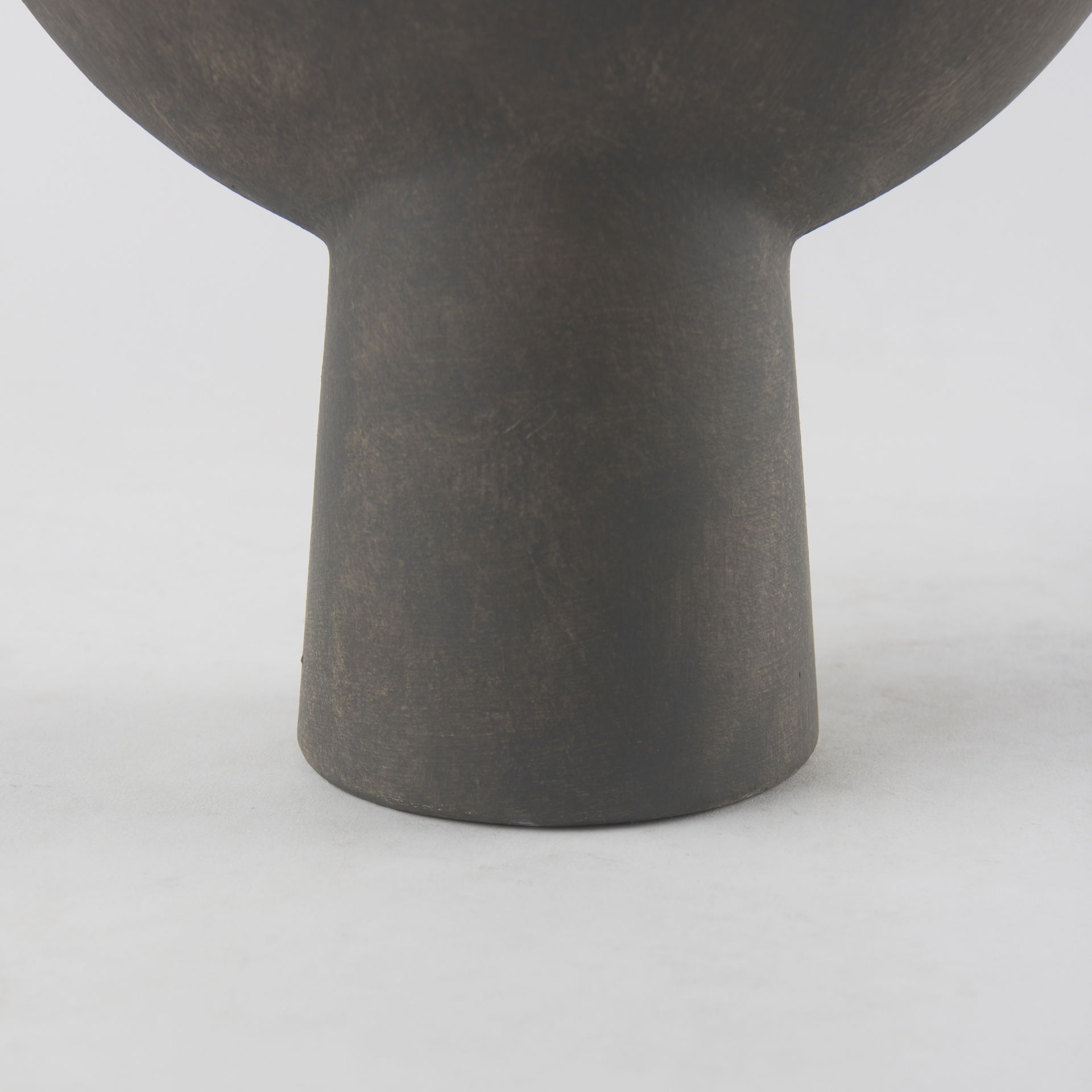 Kaz  Earthy Brown Ceramic Vase, by Mercana, 8.27" length x 3.94" width x 16.73" height View 11