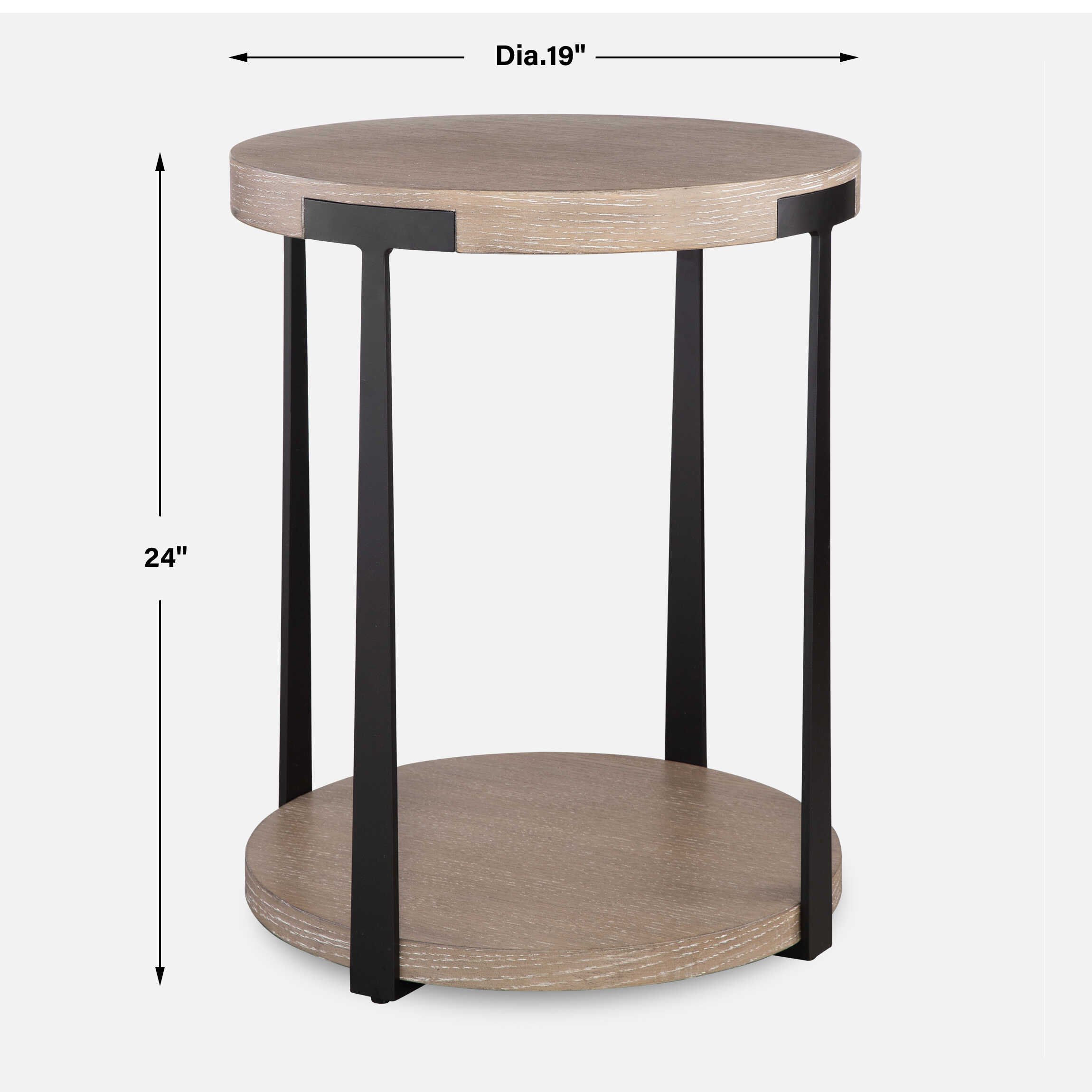 Palisade Natural Round Side Table Palisade Natural Round Side Table large image